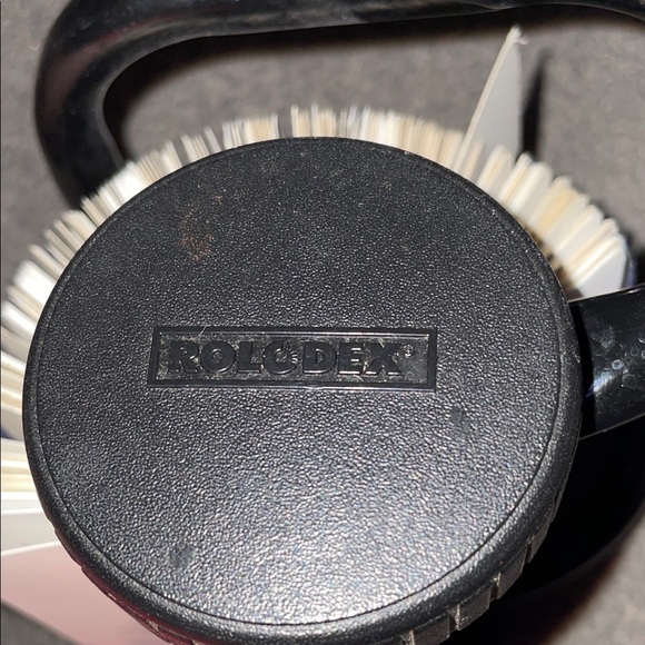 Black Rolodex Rotary Card File - Picture 4 of 4